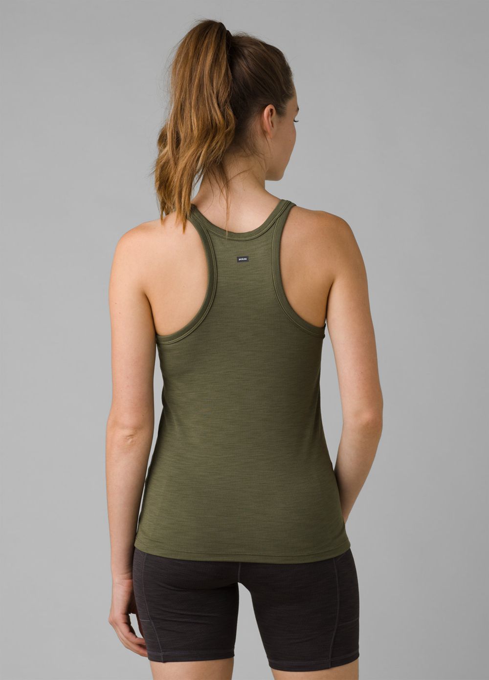 Debardeur PrAna Becksa Vert Olive Femme | RQZ-27420273