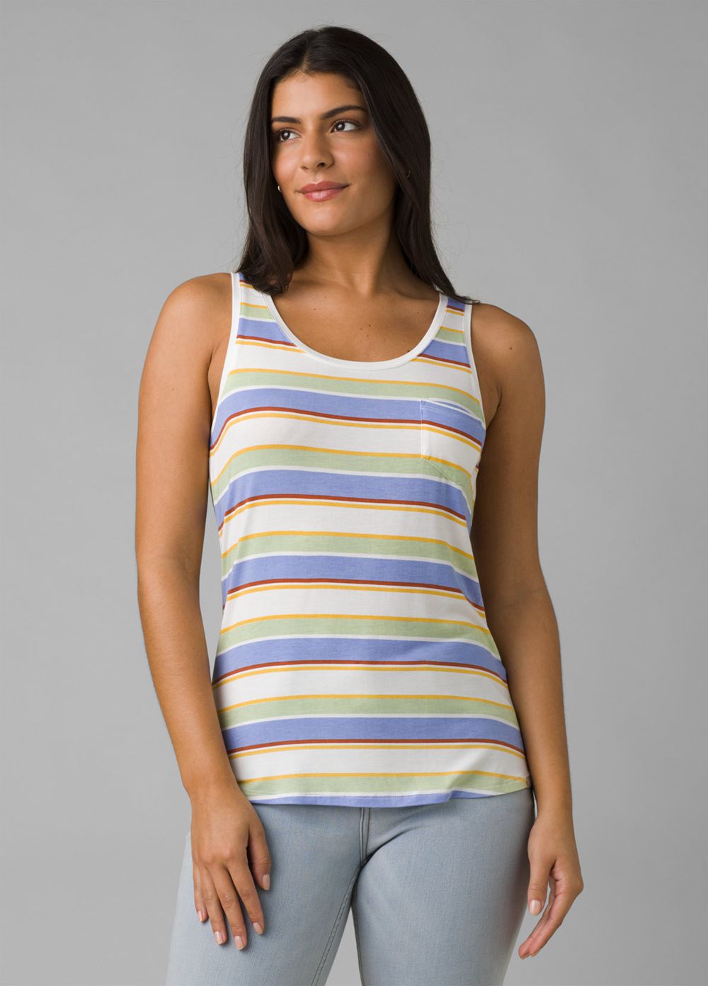 Debardeur PrAna Foundation Scoop Neck Multicolore Femme | KED-21044518