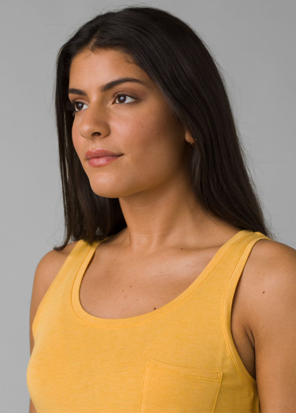 Debardeur PrAna Foundation Scoop Neck Jaune Femme | SKH-65017182