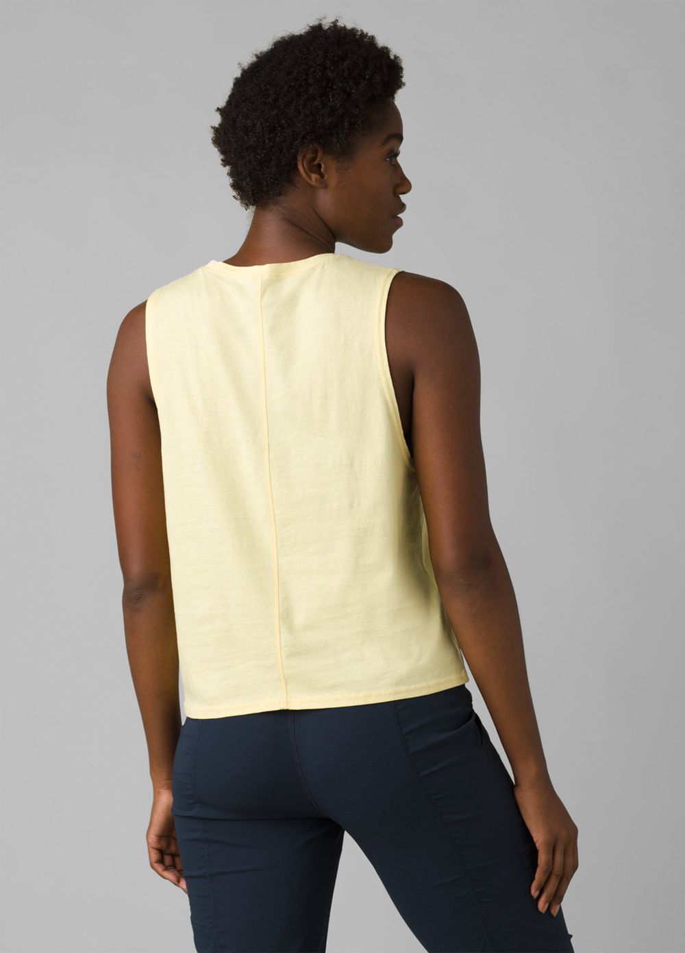 Debardeur PrAna Organic Graphic Sans Manches Jaune Femme | HCL-77185633