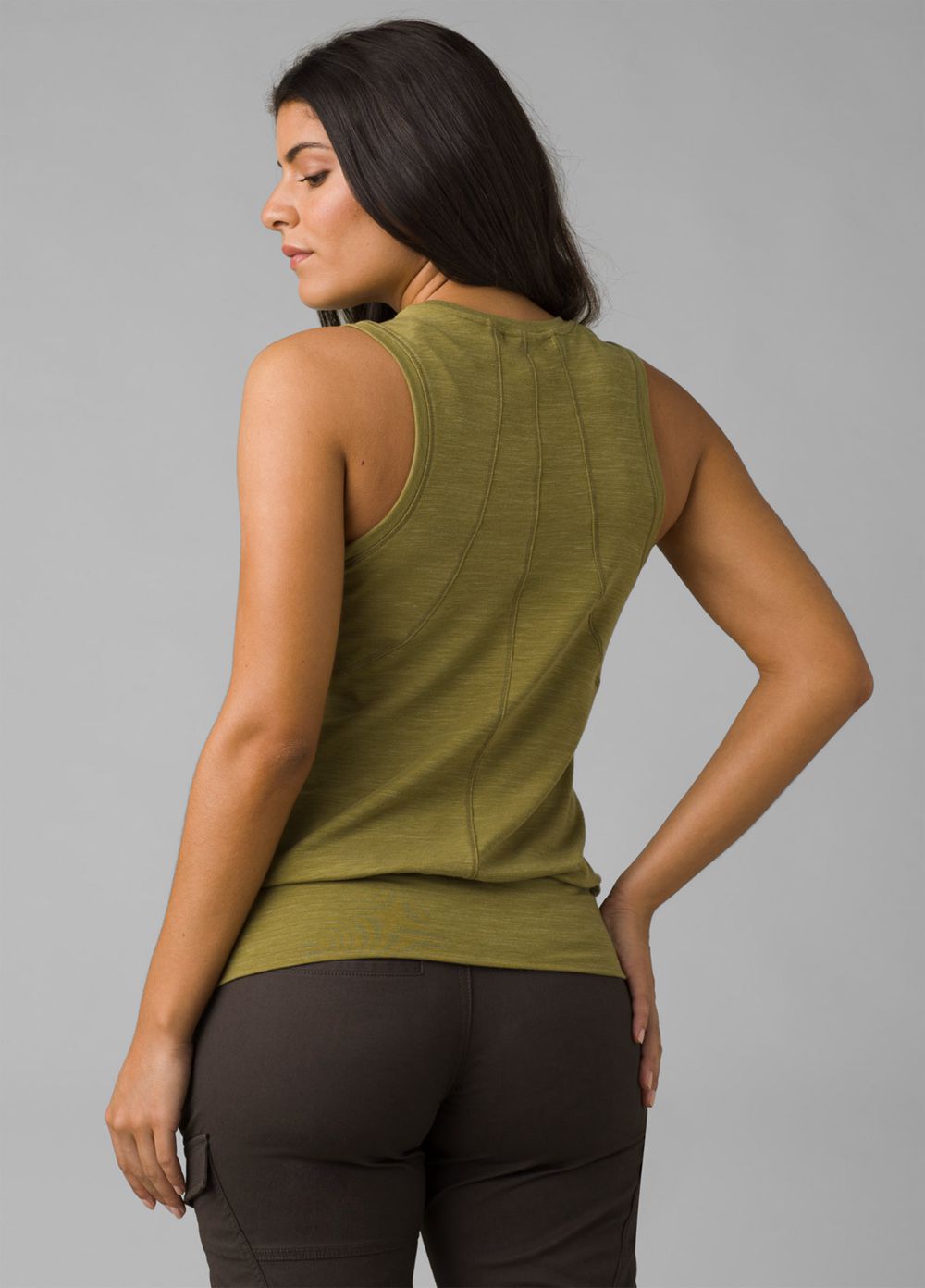 Debardeur PrAna Sol Protect Vert Olive Femme | YUS-59901023