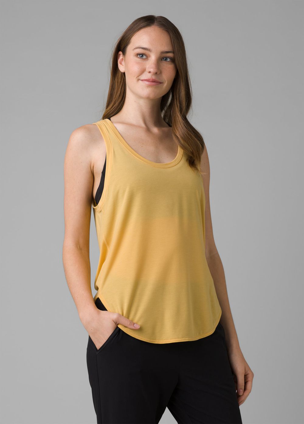 Debardeur PrAna Tagus Jaune Femme | CQC-10611411