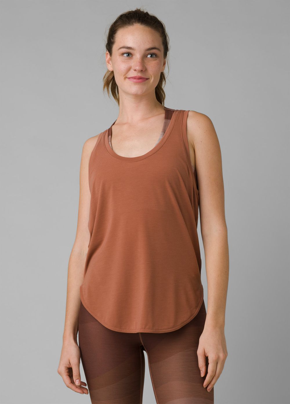 Debardeur PrAna Tagus Marron Femme | TKL-95268807