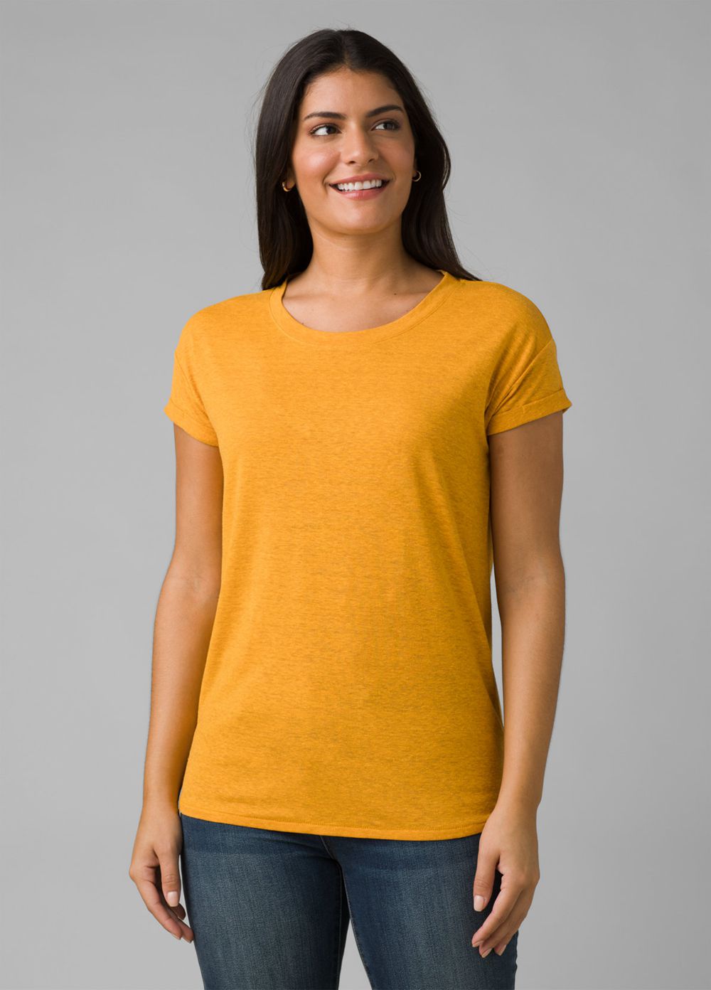 T Chemises PrAna Cozy Up Jaune Femme | LAA-57713850