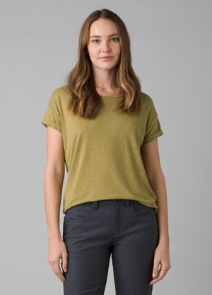 T Chemises PrAna Cozy Up Vert Olive Femme | BRL-86546716