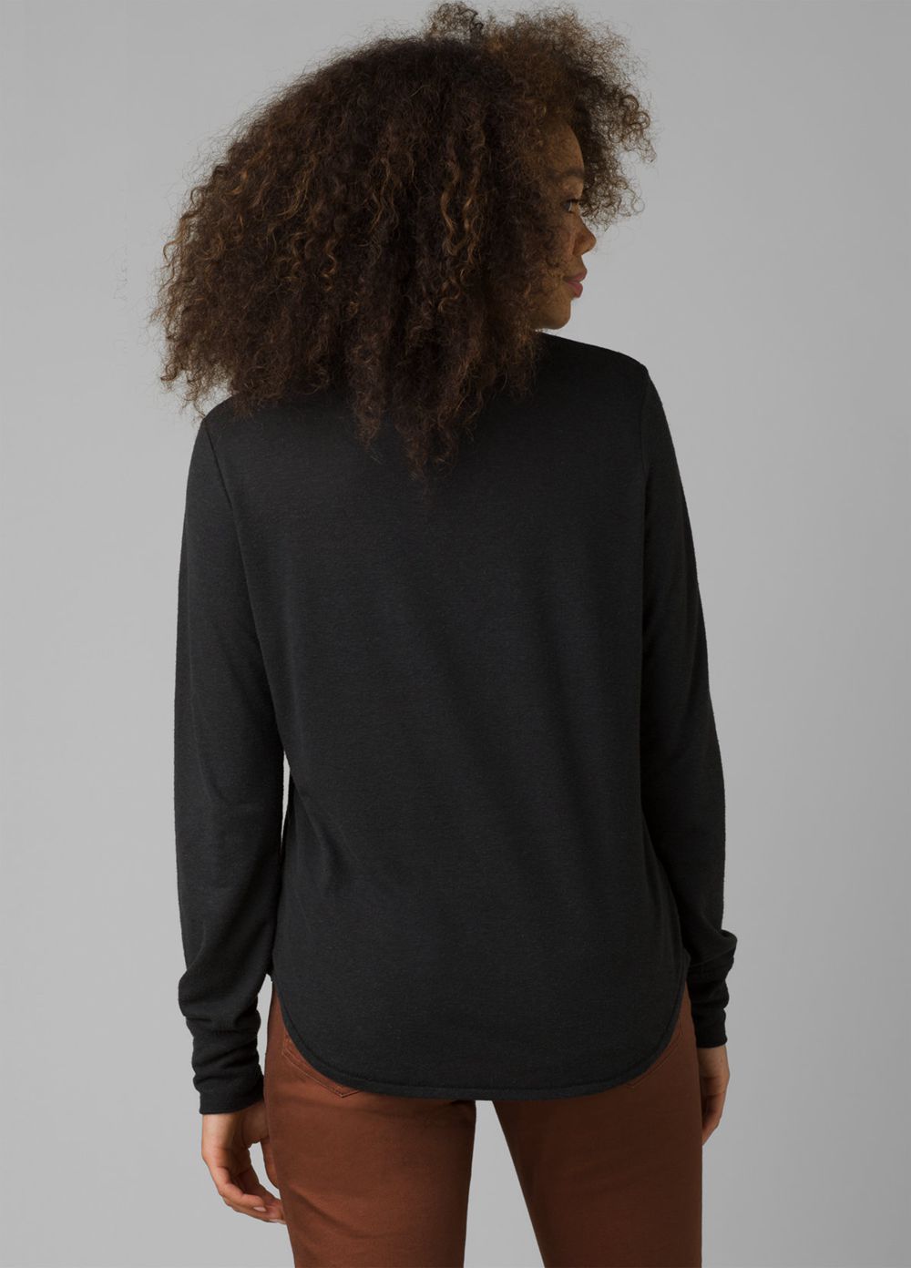 T Chemises PrAna Cozy Up Long Sleeve Noir Femme | AVI-59886599