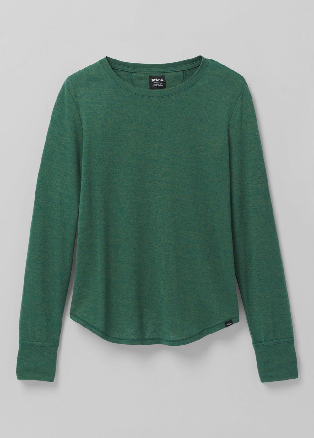 T Chemises PrAna Cozy Up Long Sleeve Vert Femme | RPM-49840578