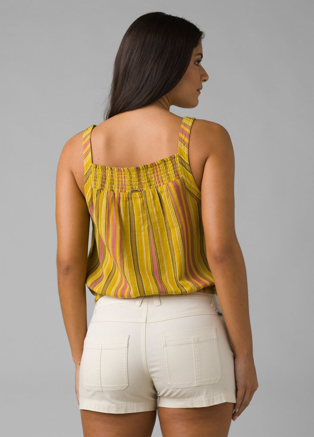 T Chemises PrAna Little Palm Cami Jaune Femme | JQK-41236354