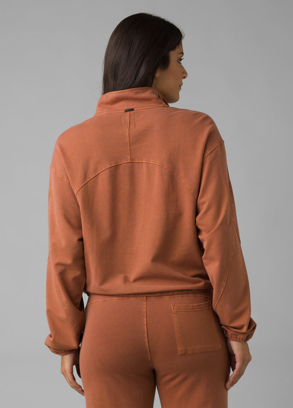 Chandails PrAna Calimero 1/2 Zip Marron Femme | PJT-28046168