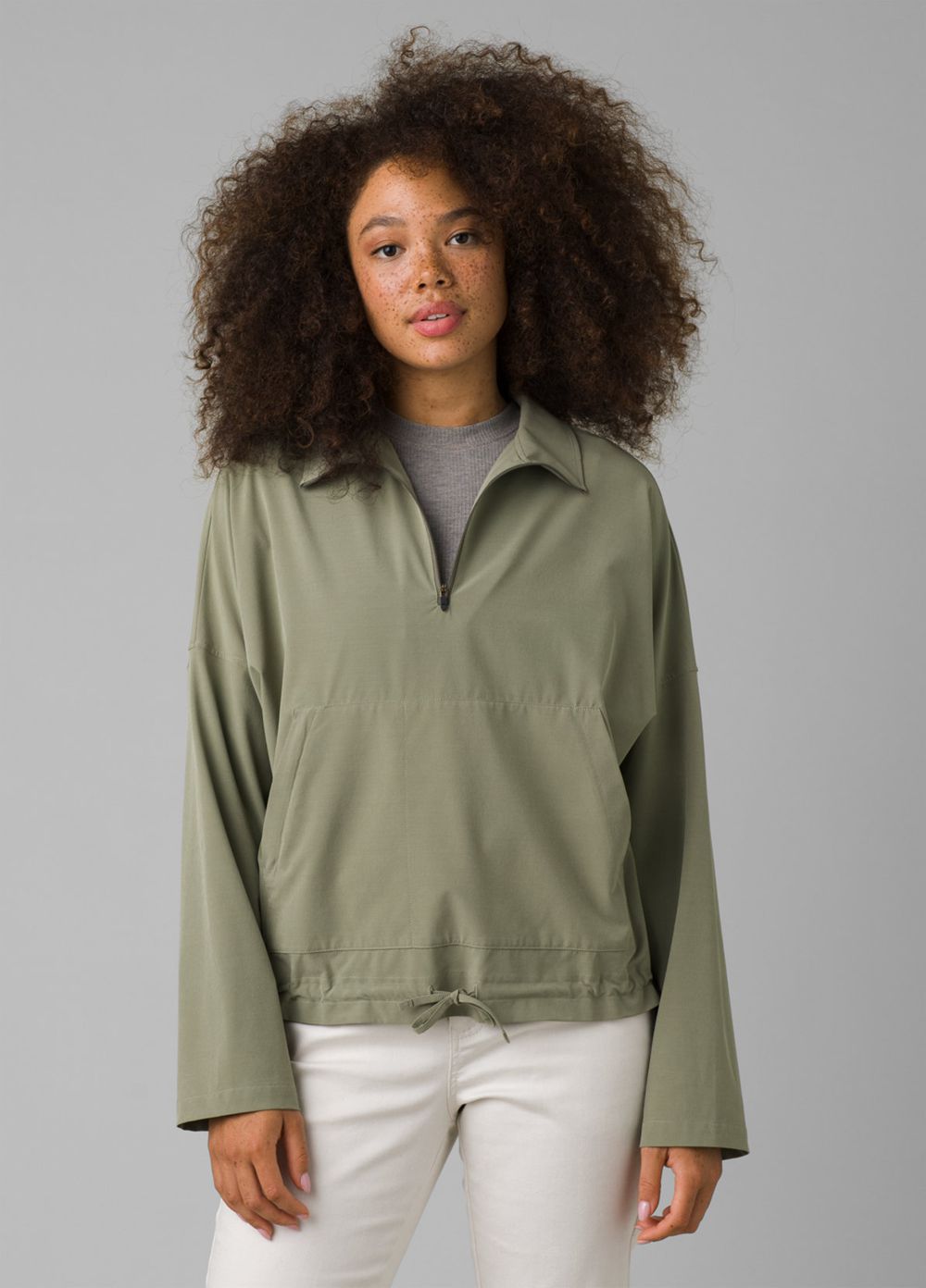 Chemises PrAna Railay Pullover Vert Olive Femme | YUP-98538692