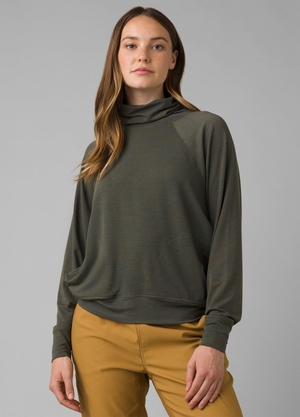 Chemises PrAna Sol Protect Turtleneck Vert Olive Femme | HCC-96802949