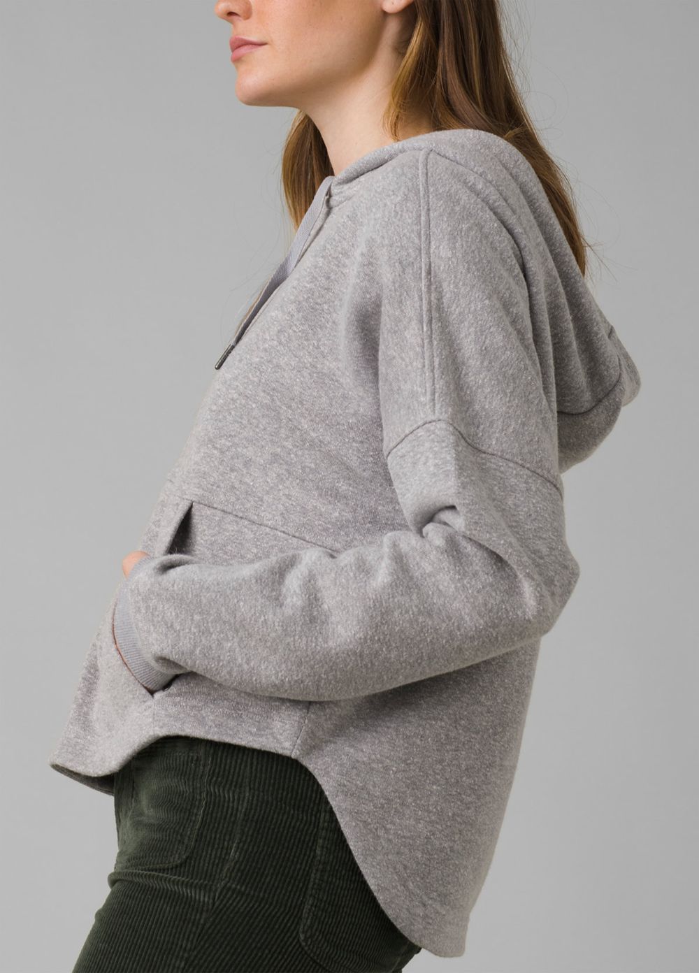 Sweat à Capuche PrAna Cozy Up Illana Grise Femme | HST-44819186