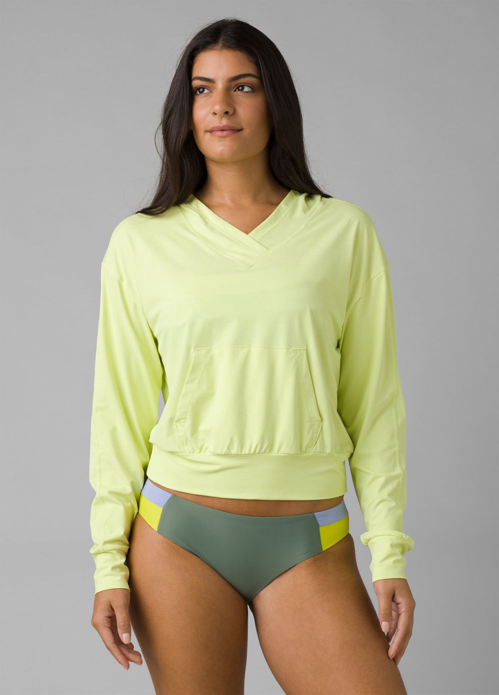 Sweat à Capuche PrAna Eileen Vert Femme | CEM-87445521