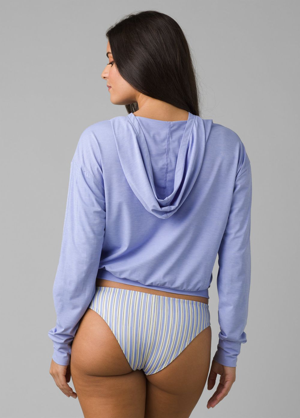 Sweat à Capuche PrAna Eileen Bleu Femme | RZH-78478727