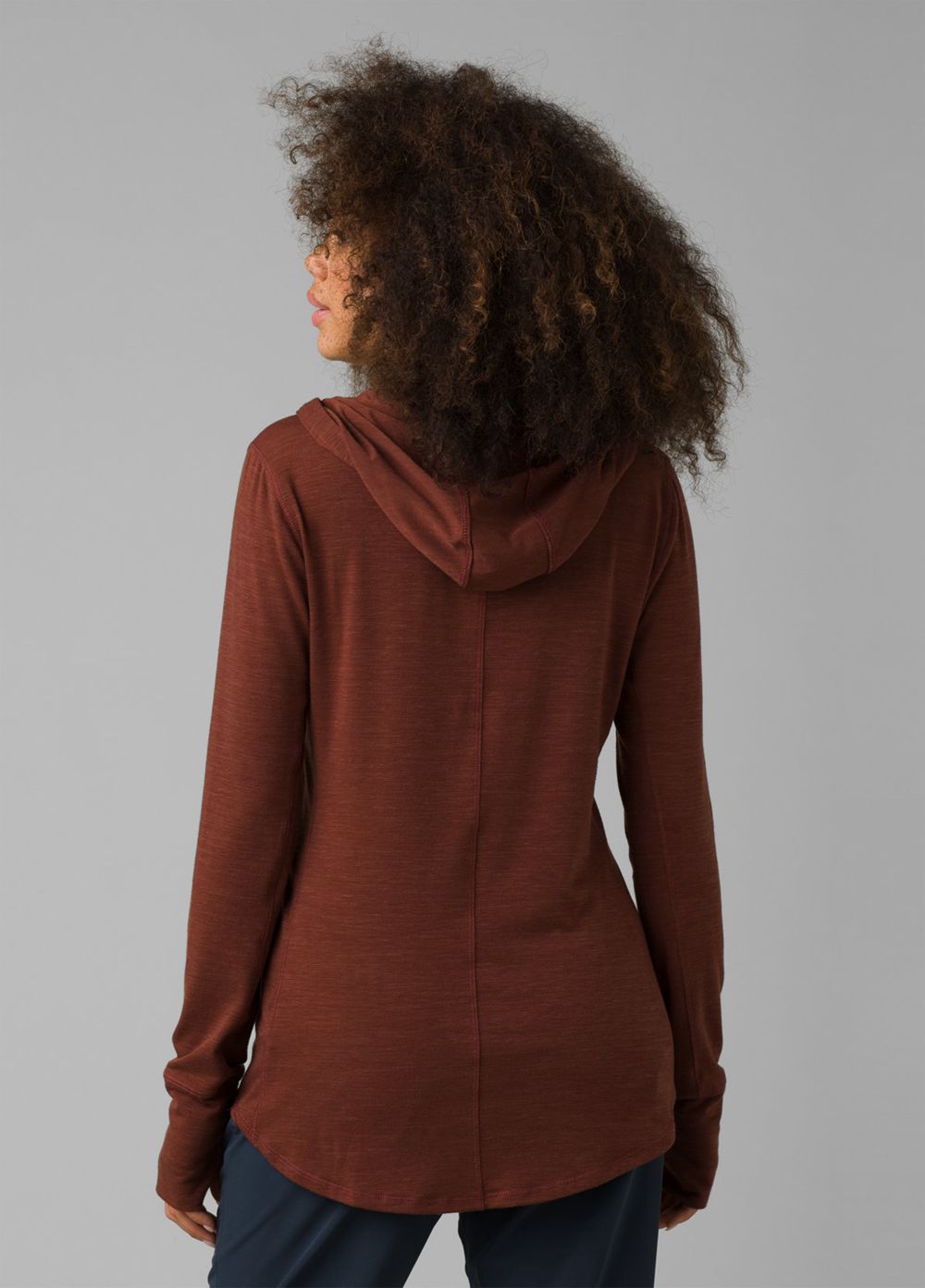 Sweat à Capuche PrAna Sol Protect Marron Femme | IXC-74187006