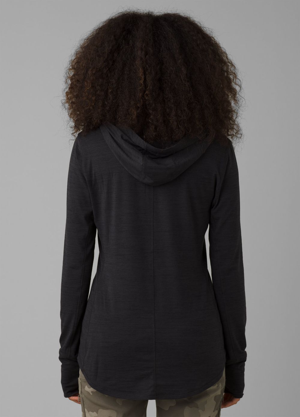 Sweat à Capuche PrAna Sol Protect Noir Femme | LEE-35716450