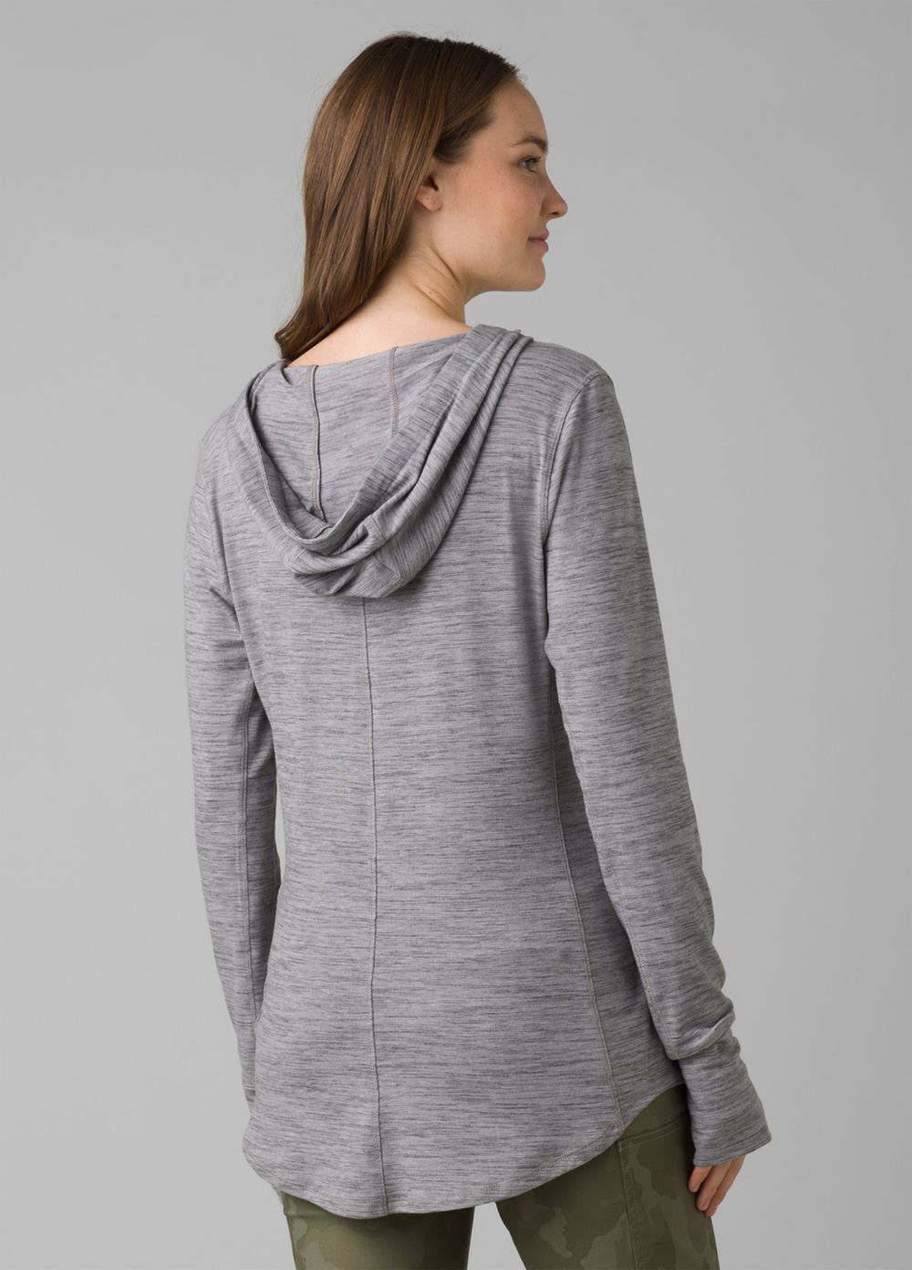 Sweat à Capuche PrAna Sol Protect Grise Femme | FVK-70639918