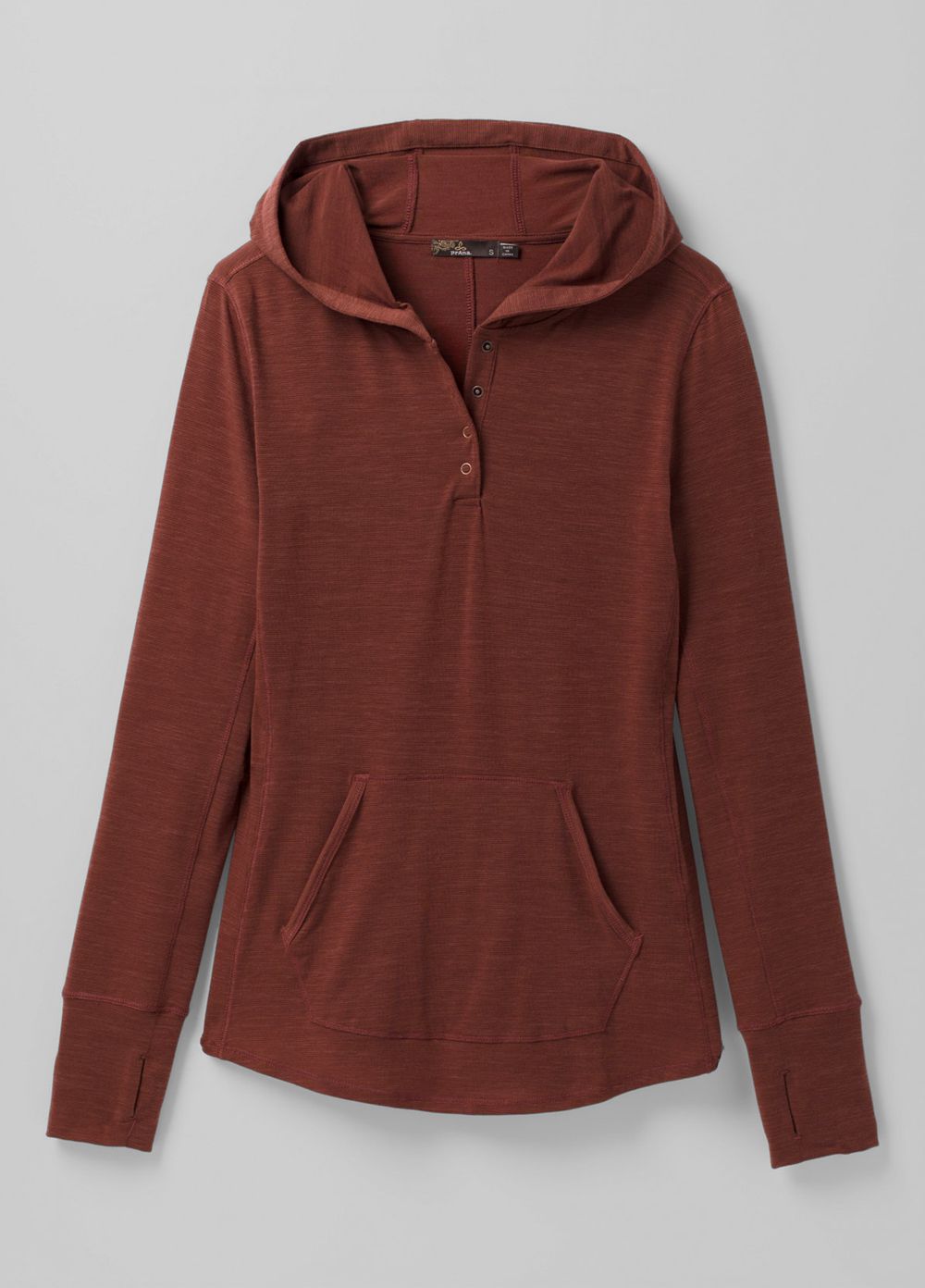 Sweat à Capuche PrAna Sol Protect Marron Femme | IXC-74187006