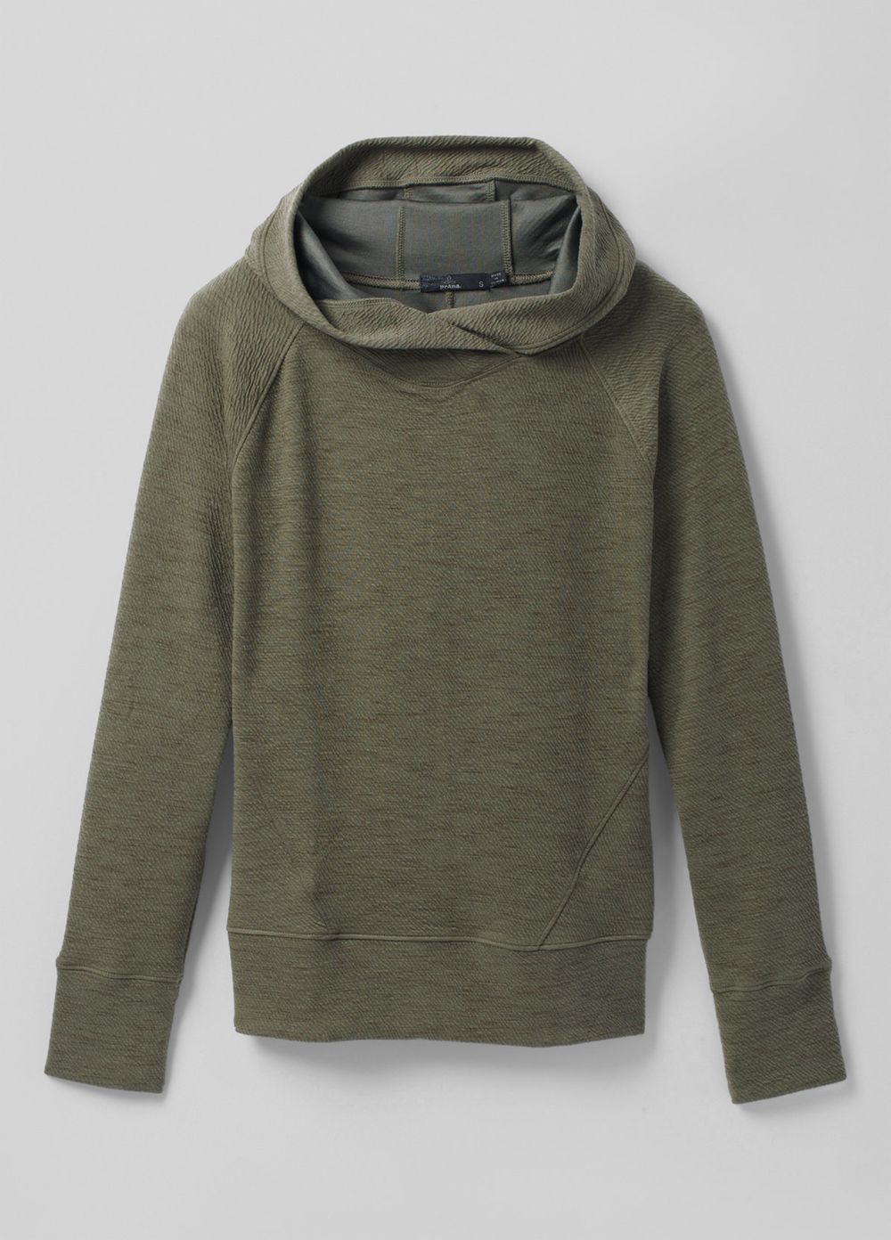 Sweat à Capuche PrAna Sunrise Vert Olive Femme | QBV-30032190