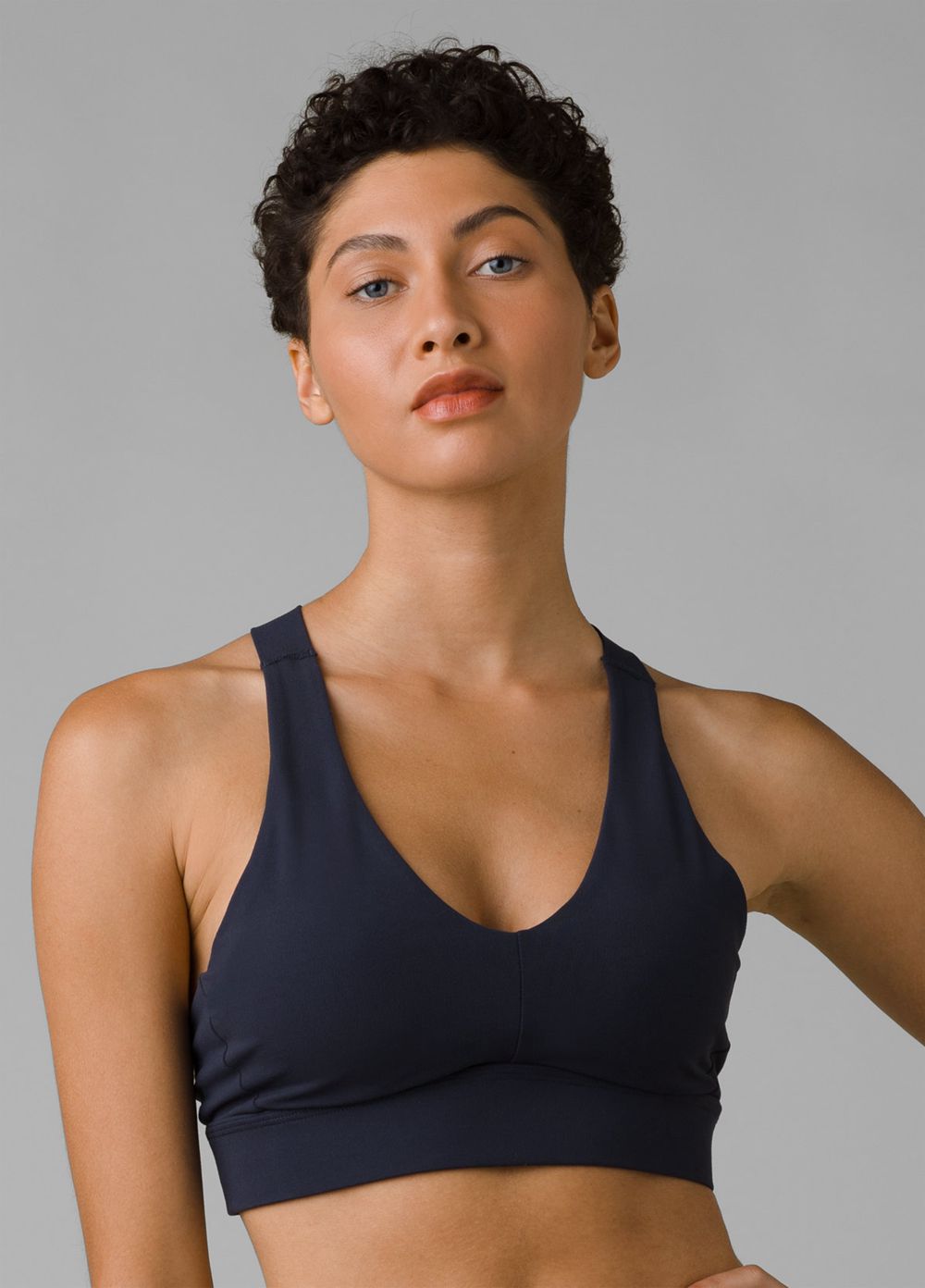 Soutien Gorge PrAna Layna Bleu Marine Femme | HQF-50535463