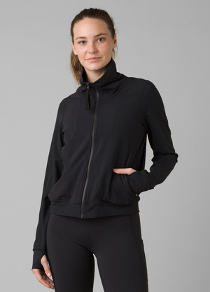 Vestes PrAna Layna Noir Femme | BZD-54530830