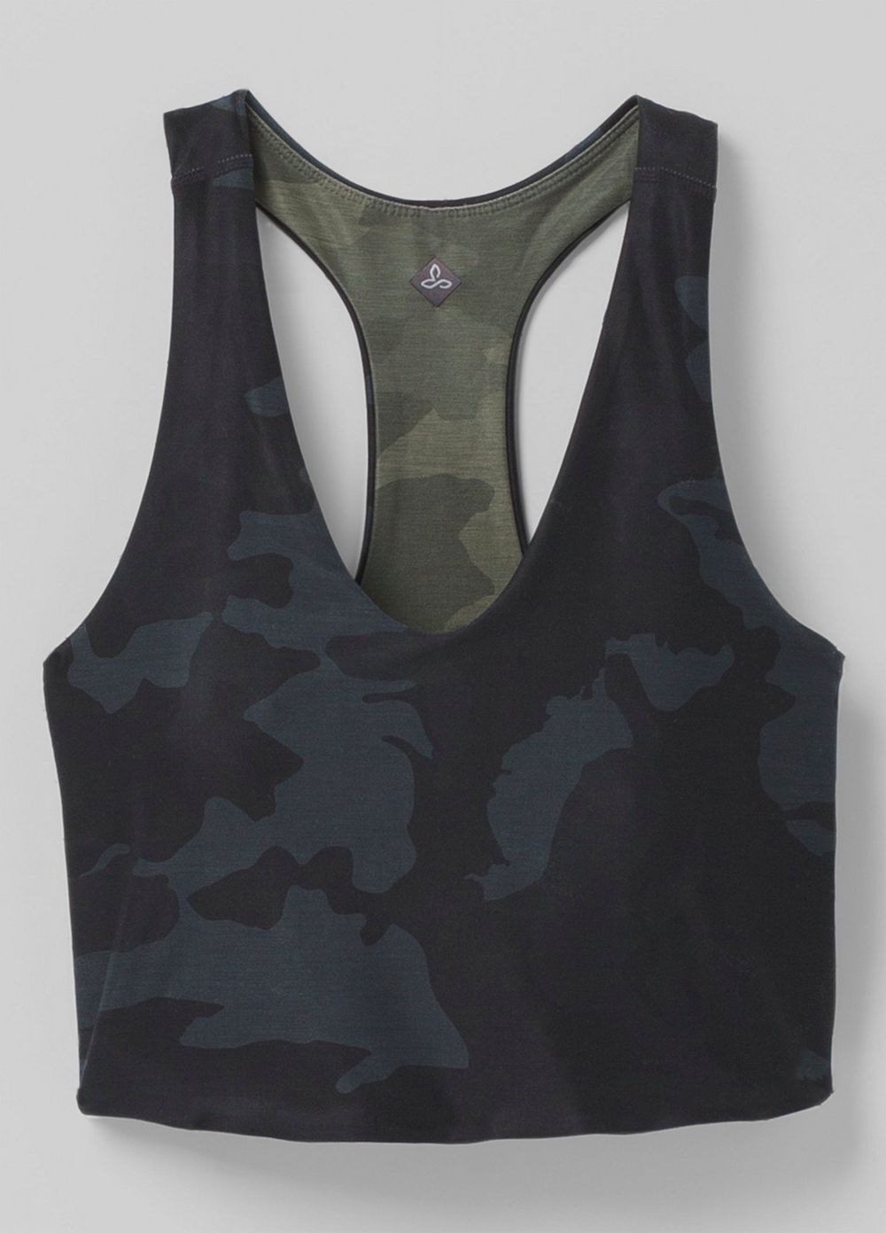 Soutien Gorge PrAna Momento Crop Camouflage Femme | BYM-83966556