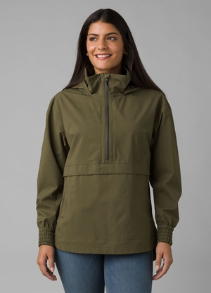 Vestes PrAna Othello Falls Anorak Vert Olive Femme | FBY-71881700