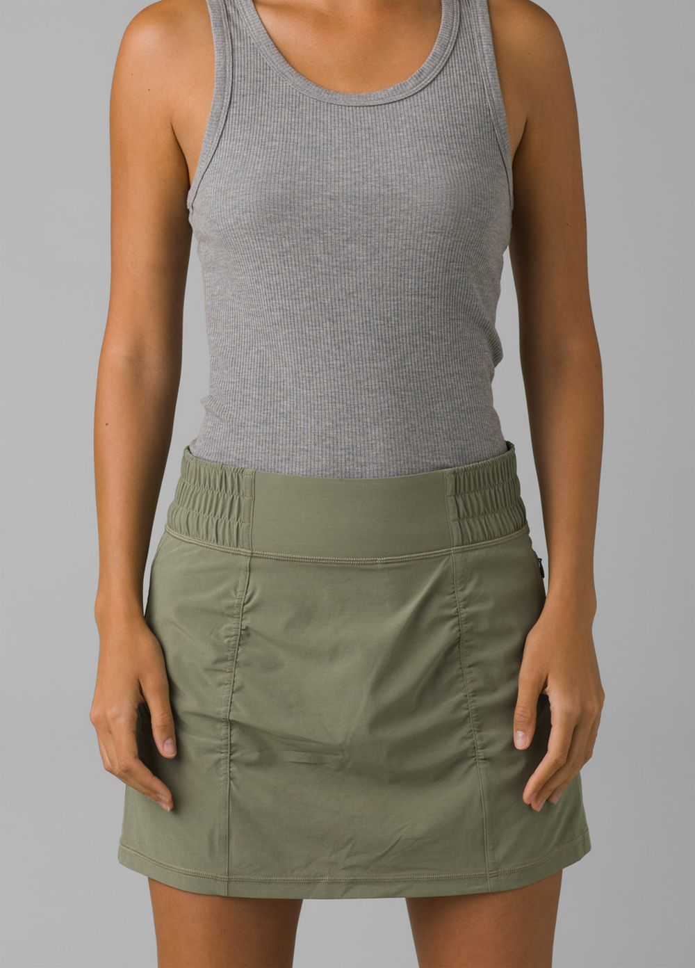 Jupe Courte PrAna Railay Vert Olive Femme | IWD-00206209