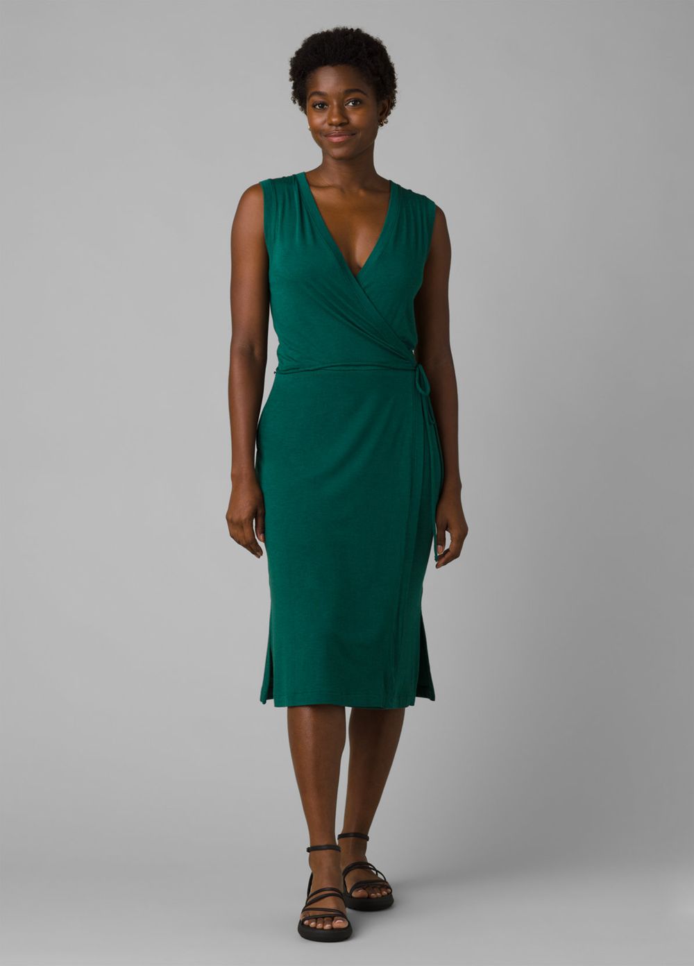 Peignoir PrAna Foundation Wrap Vert Femme | CNK-32514015