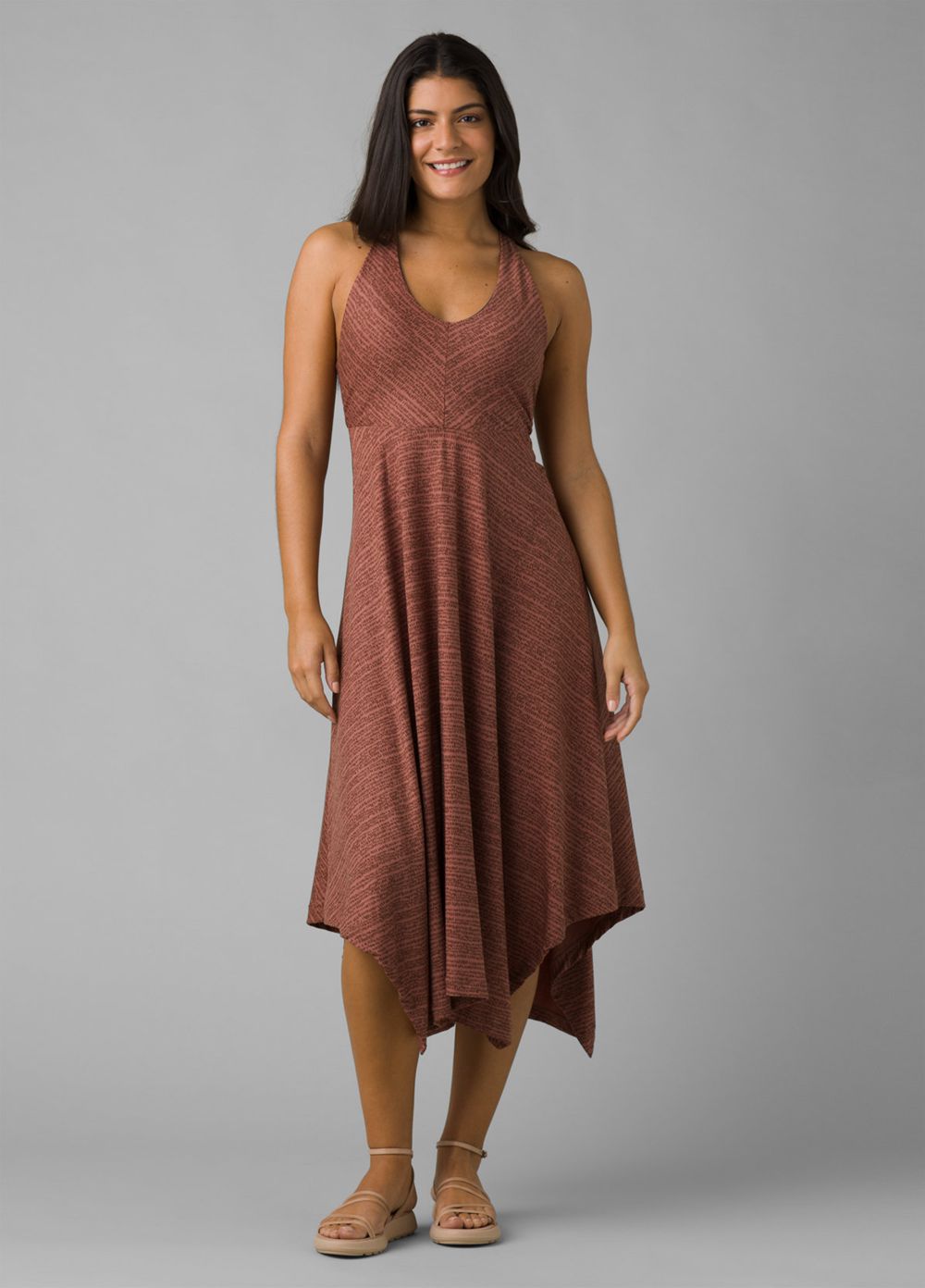 Peignoir PrAna Saxon Marron Femme | OXA-71883735