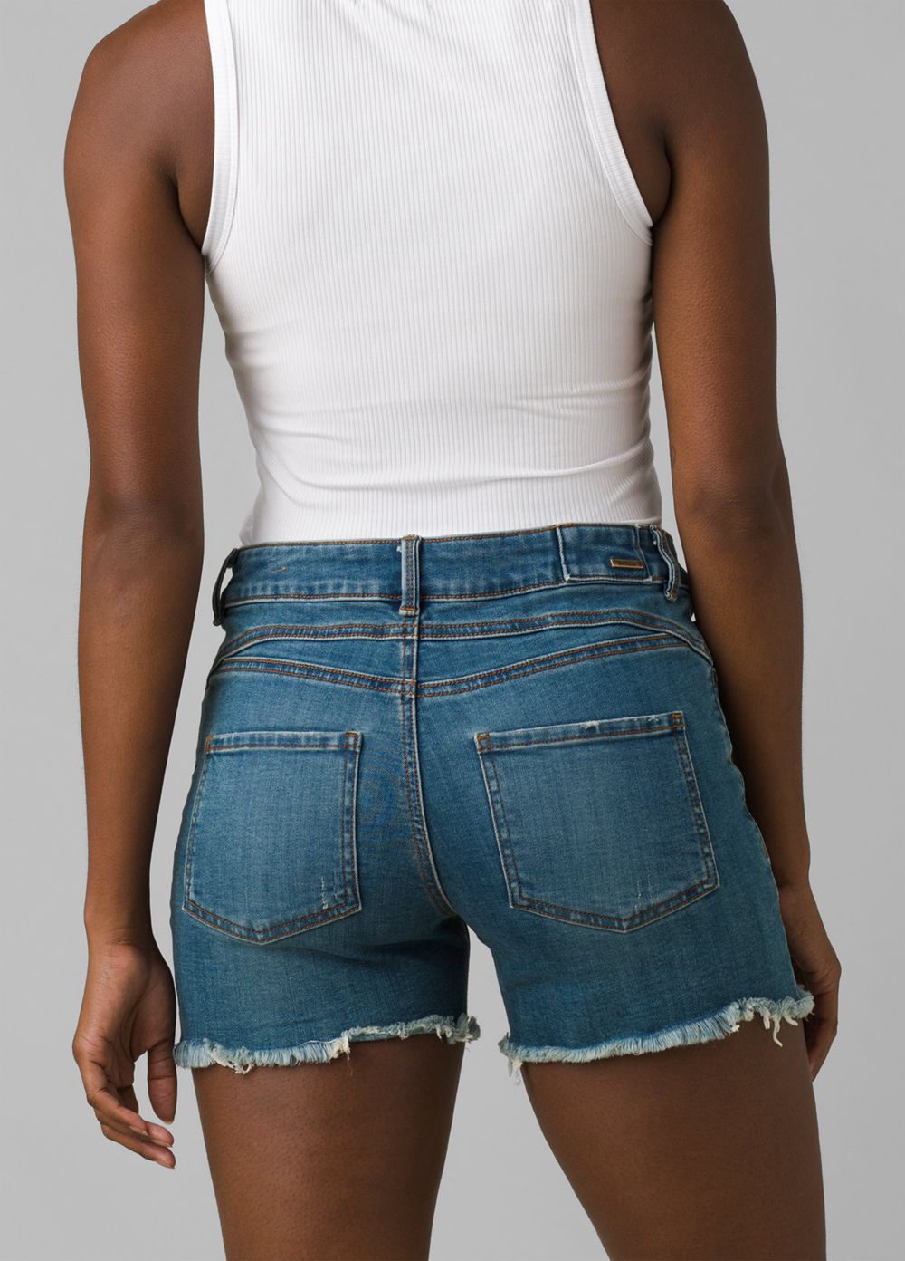 Shorts PrAna Buxton Bleu Femme | IJR-54316050