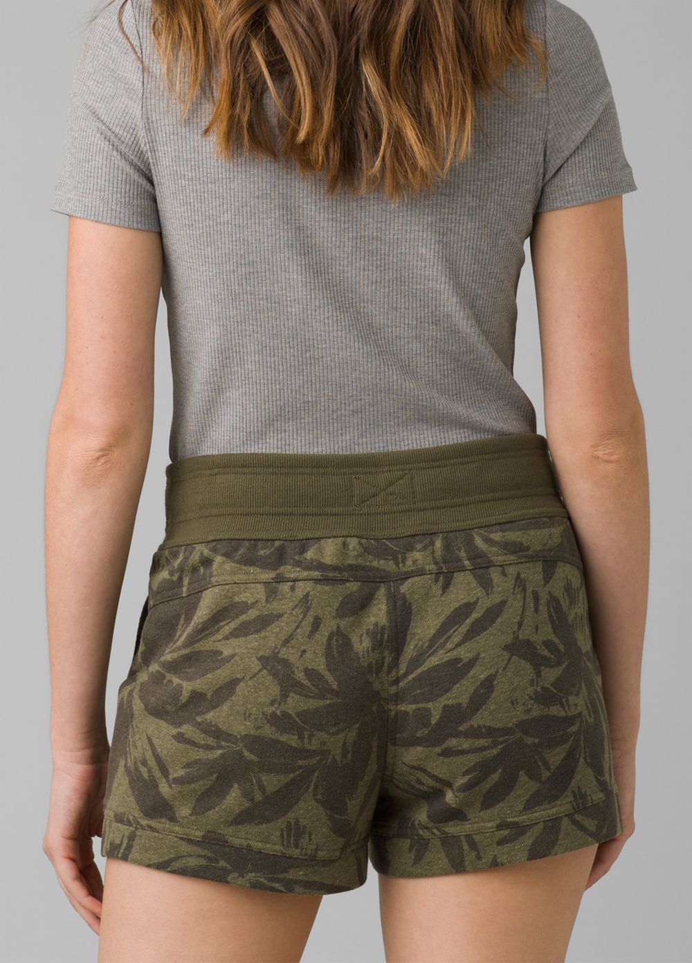 Shorts PrAna Cozy Up Vert Olive Femme | JIU-77890417