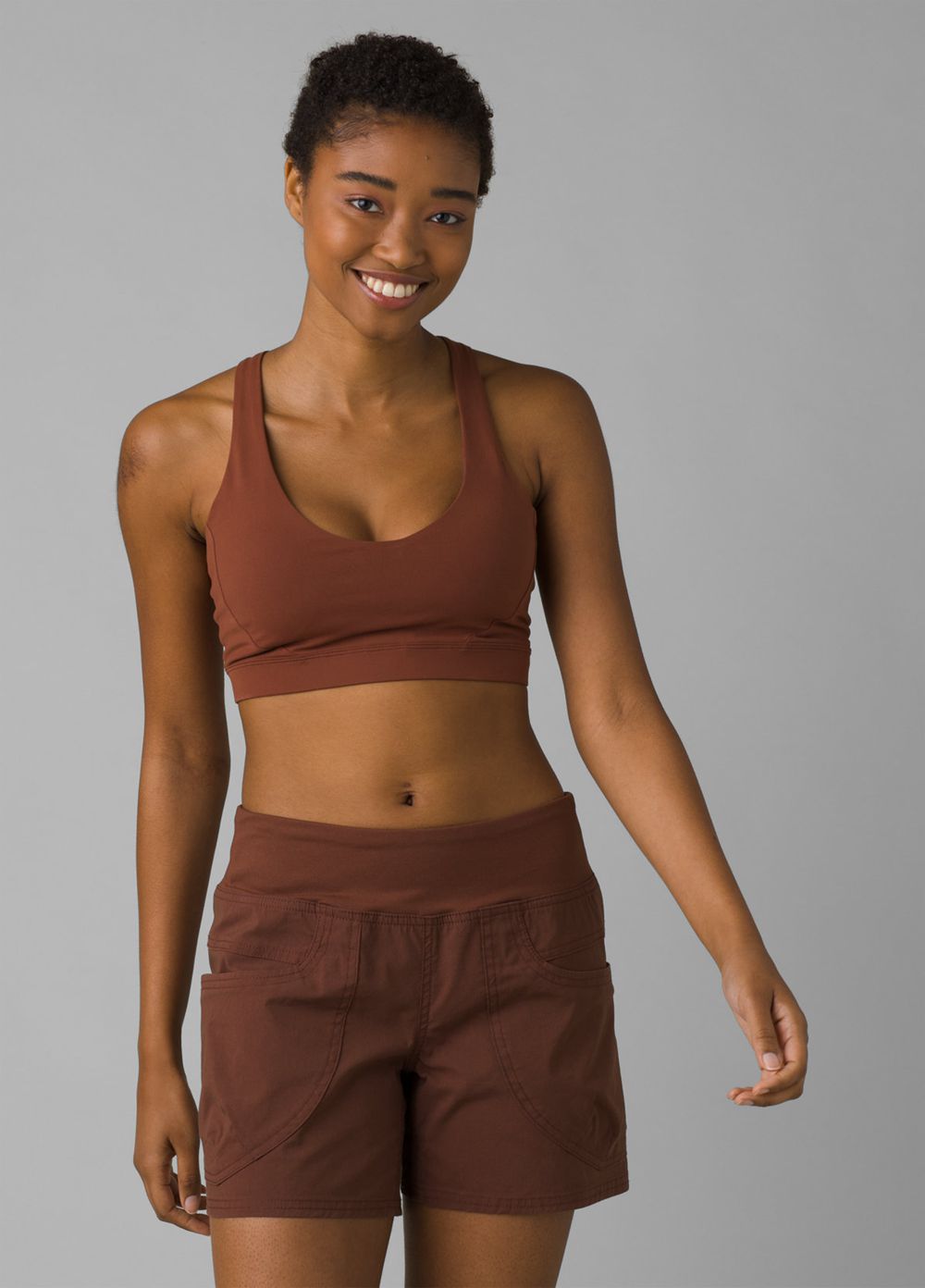 Shorts PrAna Kanab Marron Femme | ILM-98291512