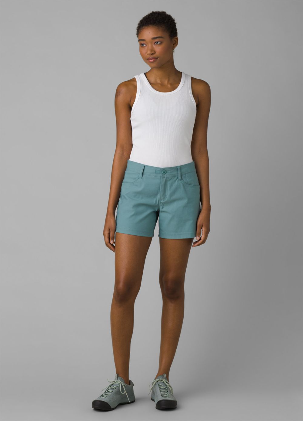 Shorts PrAna Halle II Turquoise Femme | JZS-94268830