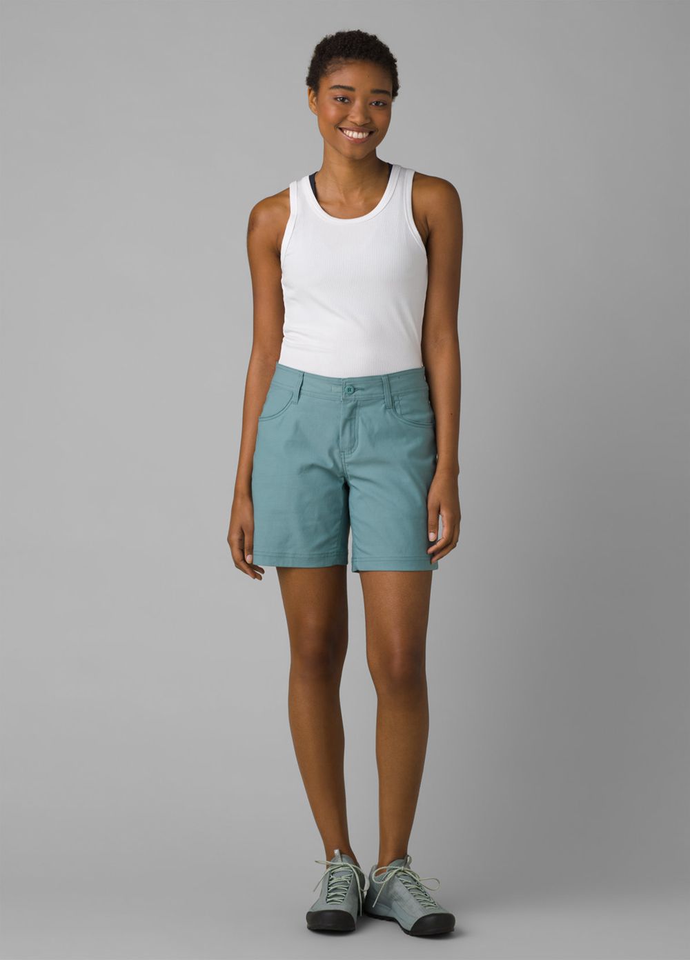 Shorts PrAna Halle II Turquoise Femme | JZS-94268830