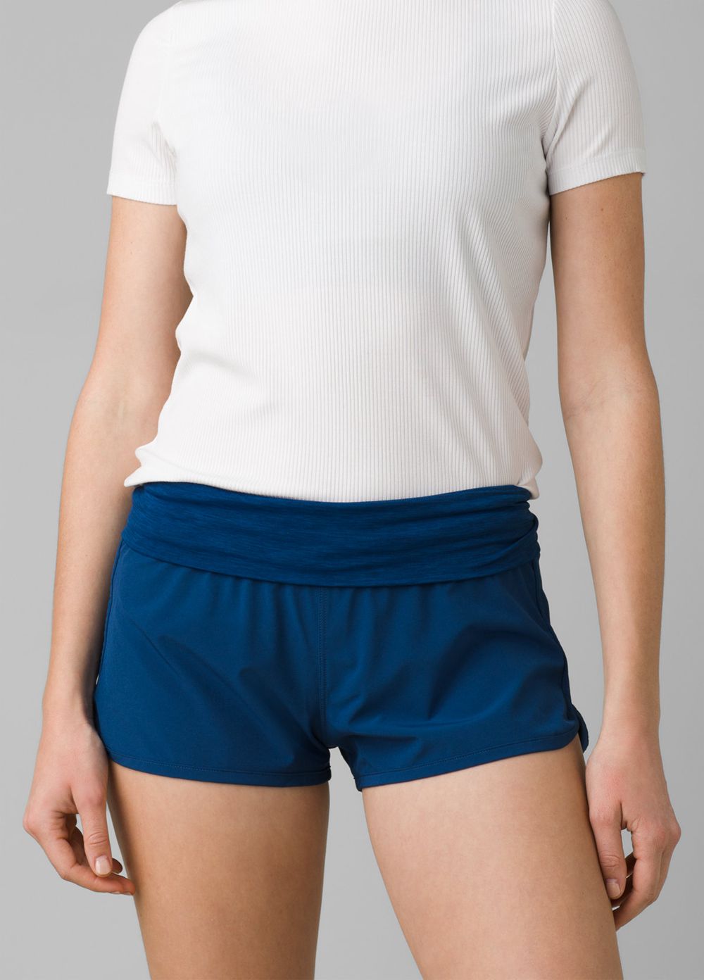 Shorts PrAna Sunriver Bleu Femme | WUS-56787507