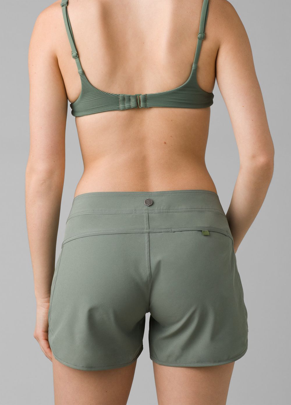 Shorts PrAna Schaffie Vert Olive Femme | KZJ-59512701