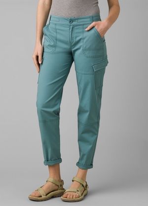 Pantalon PrAna Elle Cargo Turquoise Femme | UDU-32673256