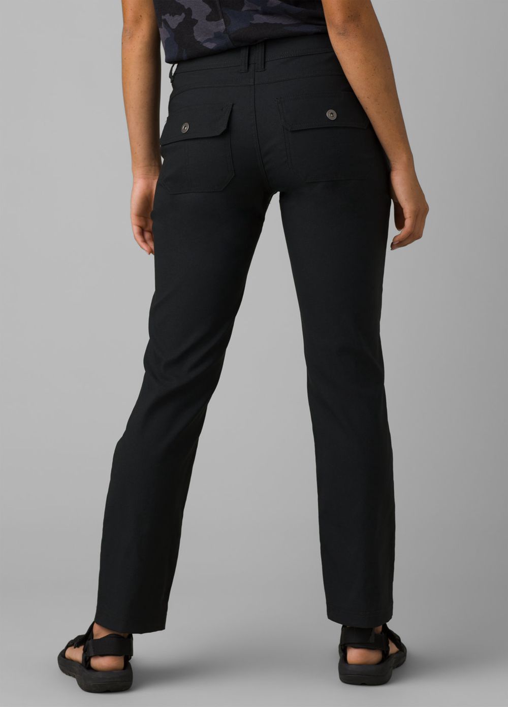 Pantalon PrAna Halle Straight II Noir Femme | PBX-79724958