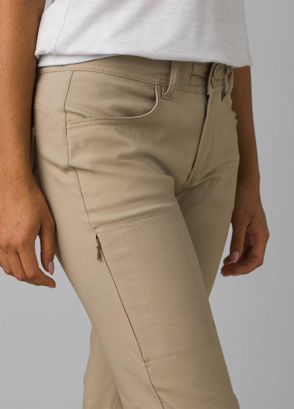 Pantalon PrAna Halle Straight II Beige Femme | CBP-18695908