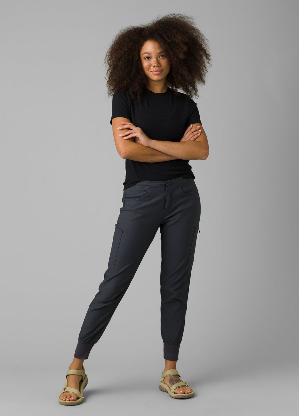 Pantalon PrAna Halle Jogger II Noir Femme | YLY-66263832