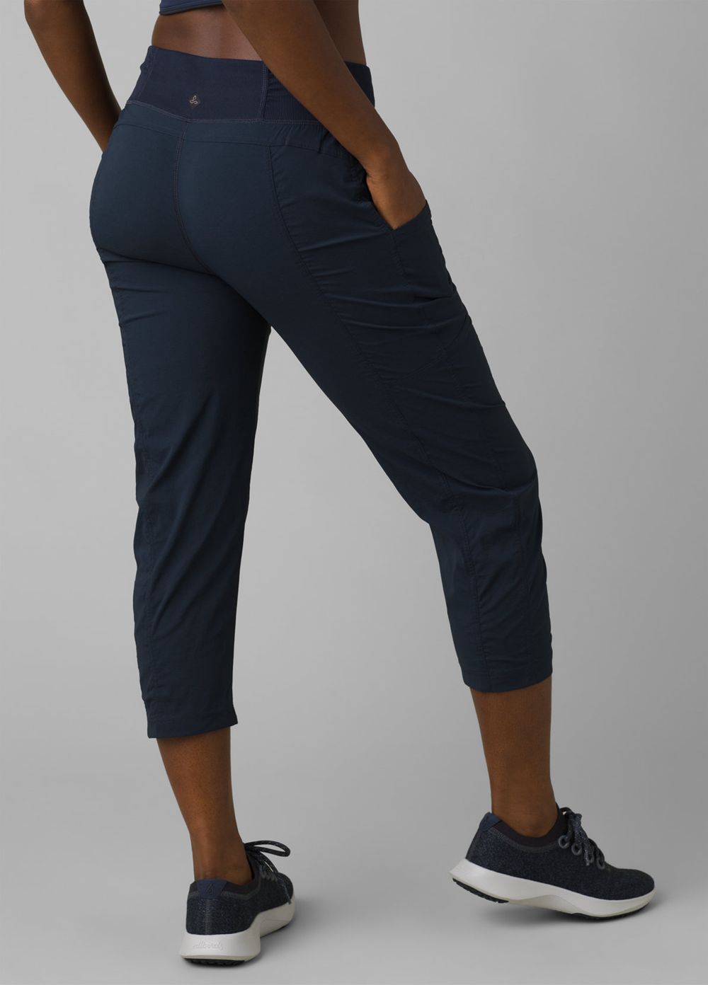 Pantalon PrAna Koen Capri Bleu Marine Femme | CJG-51158495