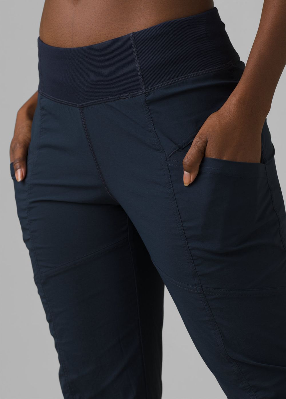 Pantalon PrAna Koen Capri Bleu Marine Femme | CJG-51158495