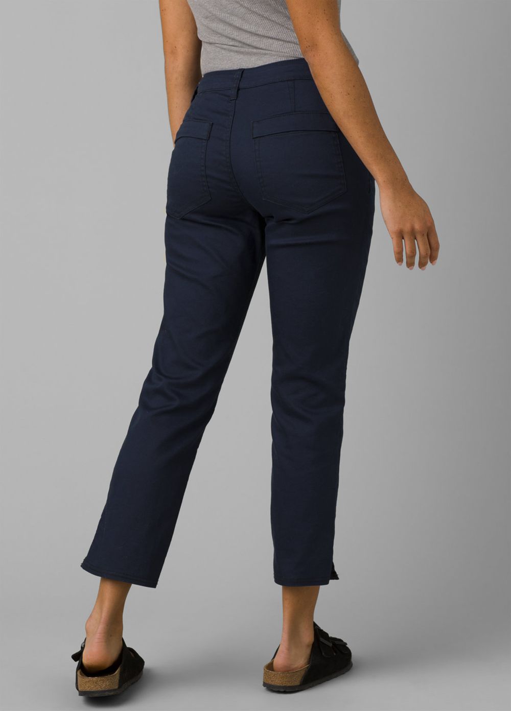 Pantalon PrAna Kayla Crop Chino Bleu Femme | JBX-80911582