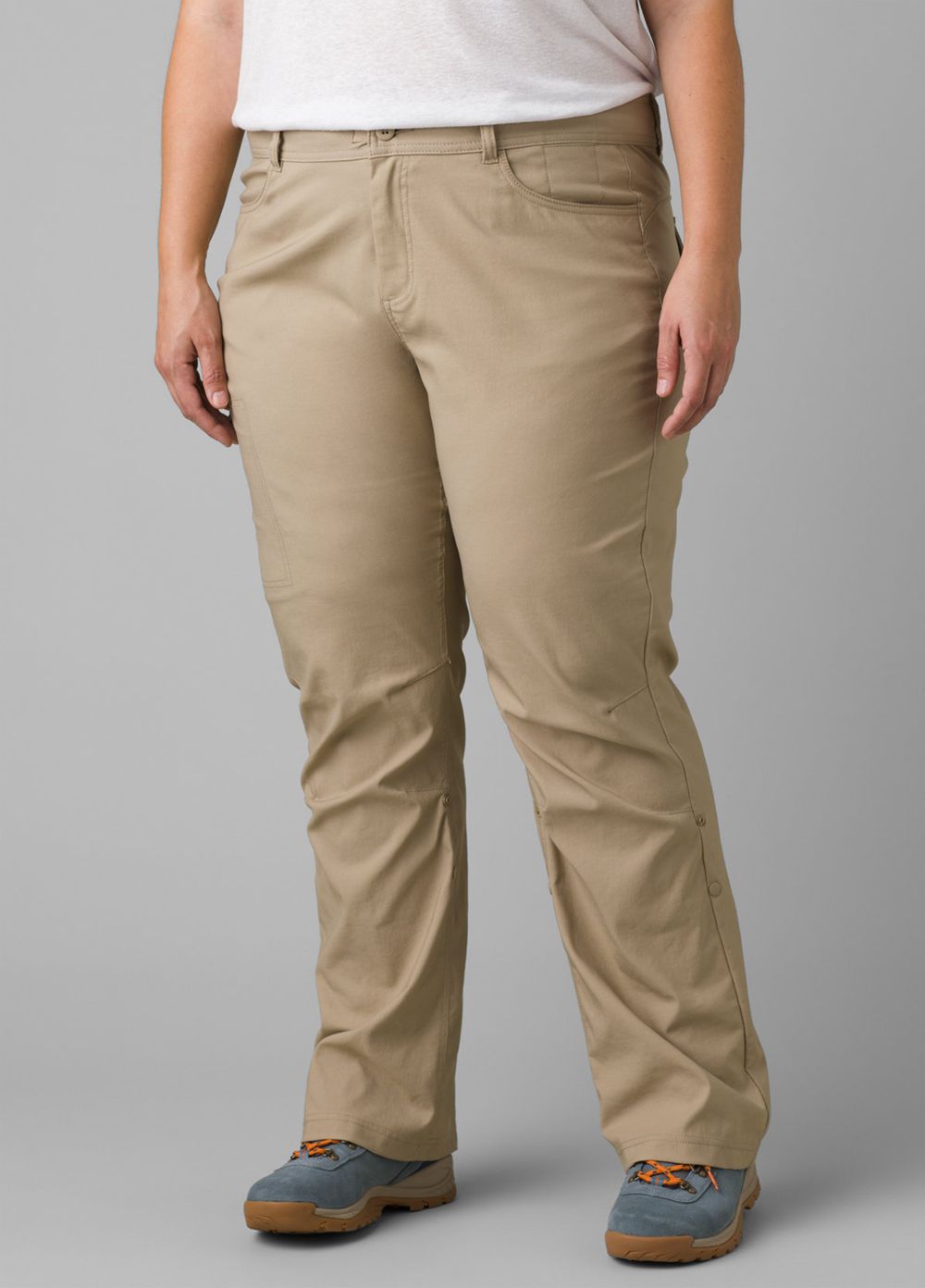 Pantalon PrAna Halle Plus II Beige Femme | OEF-54277197