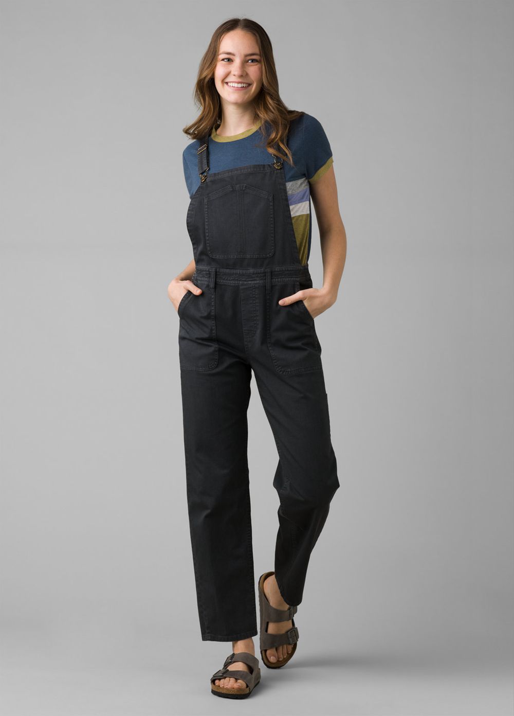 Pantalon PrAna Sancho Overalls Grise Femme | OWD-90586423