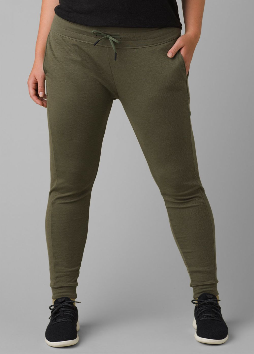 Pantalon PrAna Sunrise Jogger Vert Olive Femme | KBN-36884083