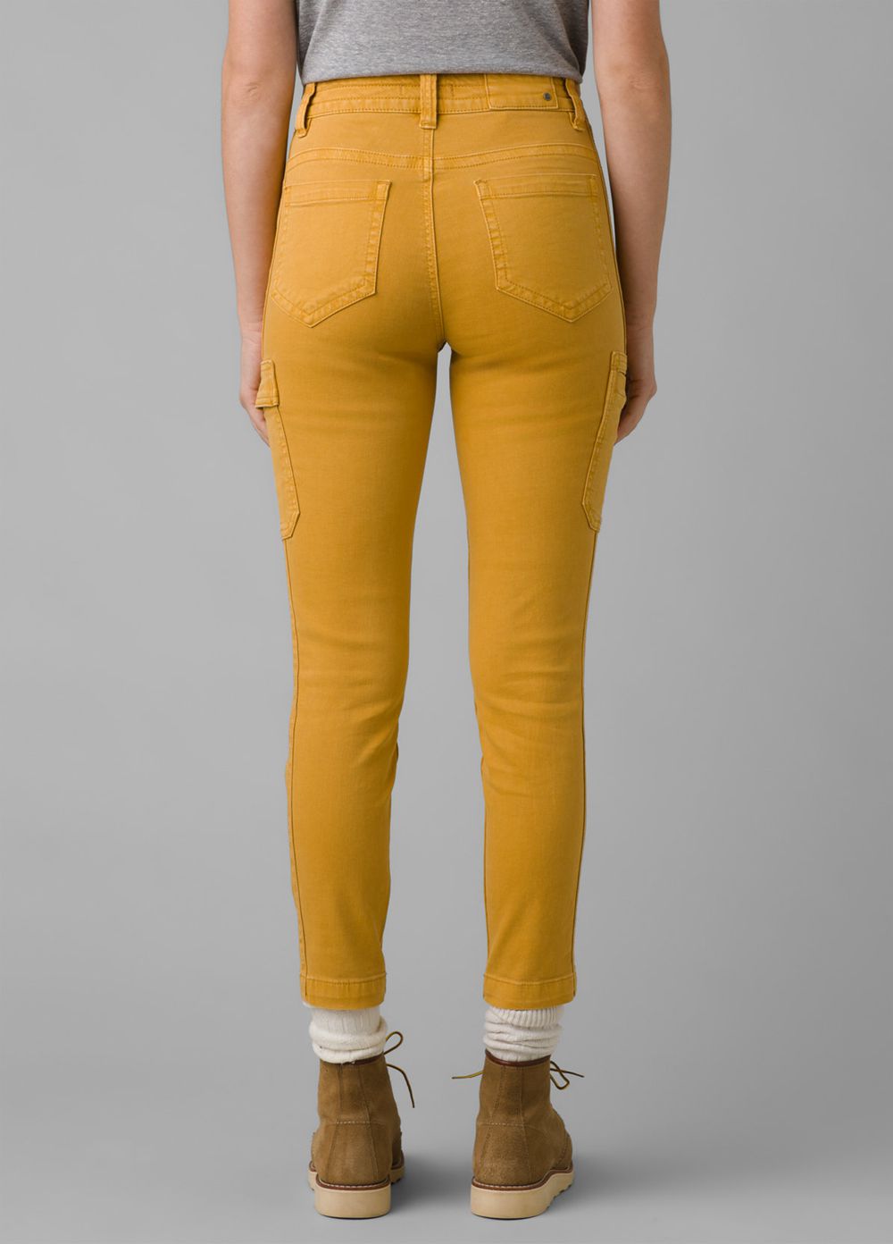 Pantalon PrAna Dollia Ankle Jaune Femme | JLQ-58457434