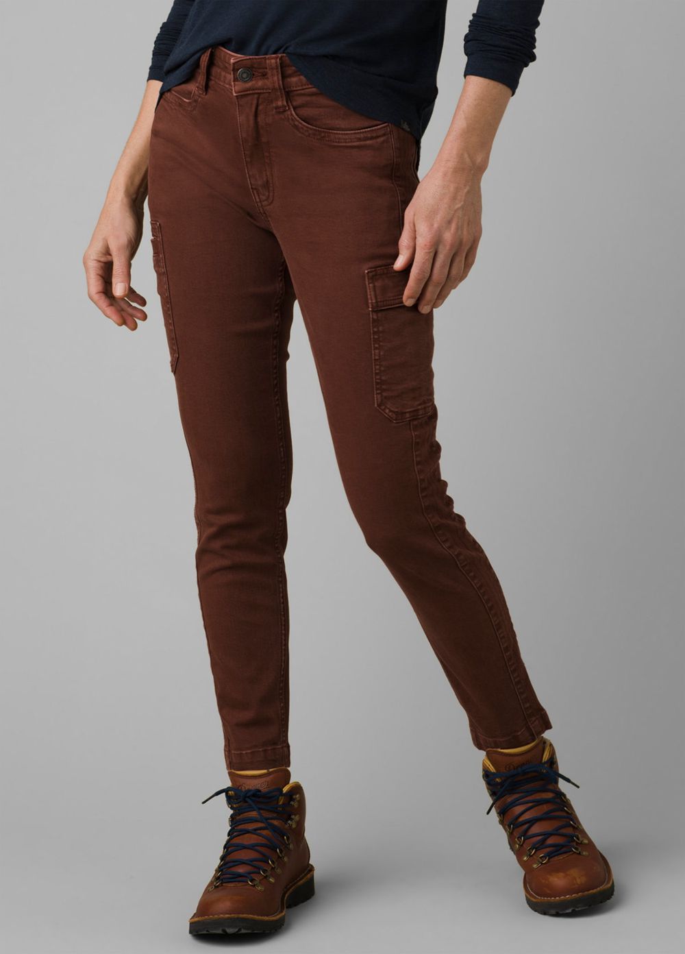 Pantalon PrAna Dollia Ankle Marron Femme | RLR-97691576