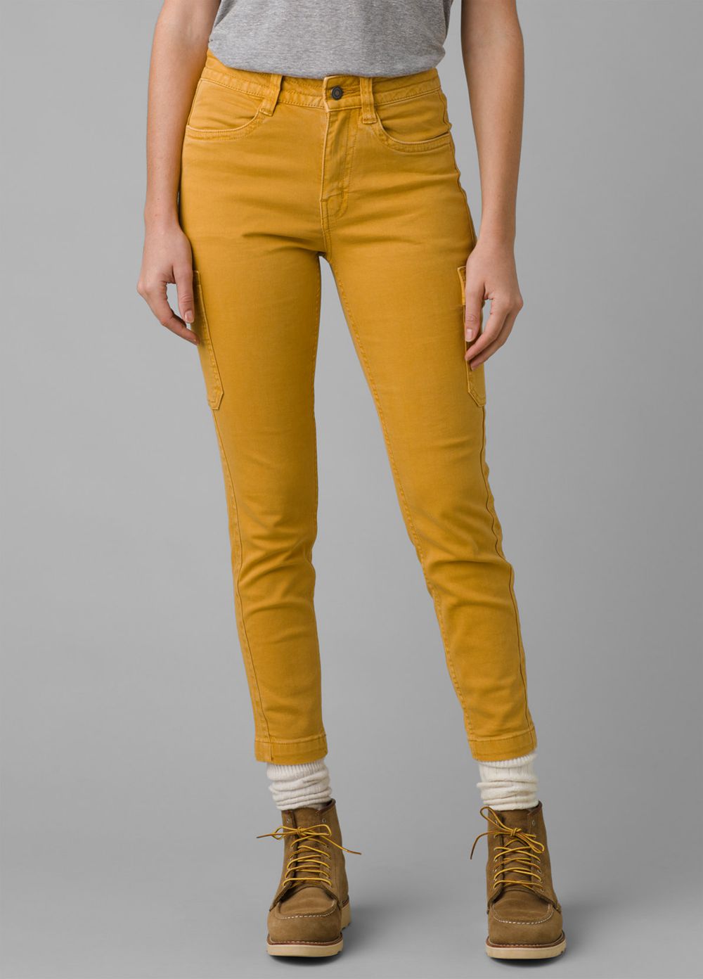 Pantalon PrAna Dollia Ankle Jaune Femme | JLQ-58457434